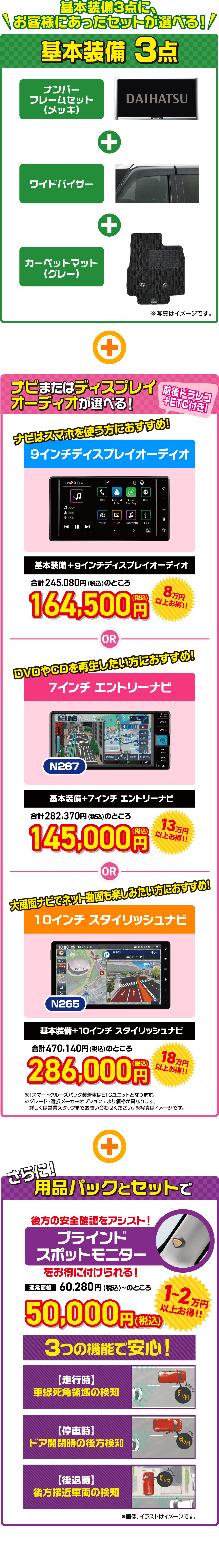 ムーヴキャンバス お得なパック内容